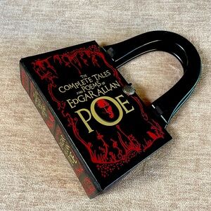 Book cover clutch bag